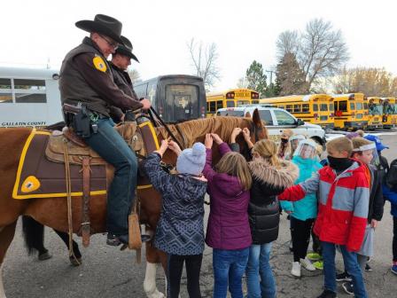 Gallatin County Sheriff's Office mounted patrol