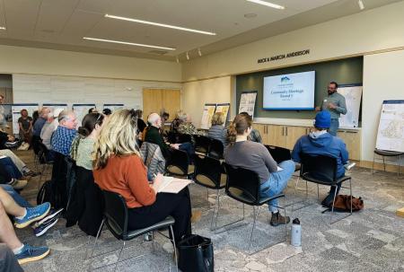 future land use map and housing strategy meeting at the bozeman public library
