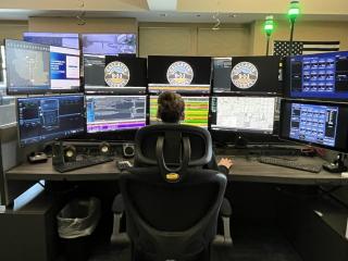 911 Center Console View