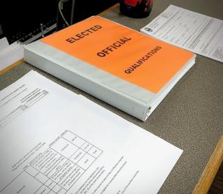 Candidate filing materials
