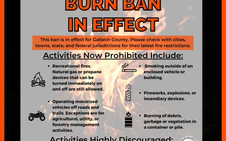 Burn Ban Updated
