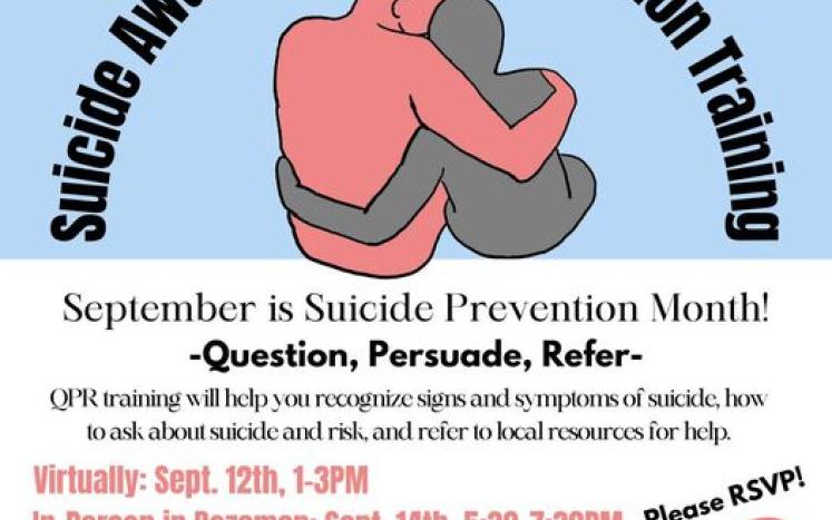 Suicide Awareness and Prevention Training